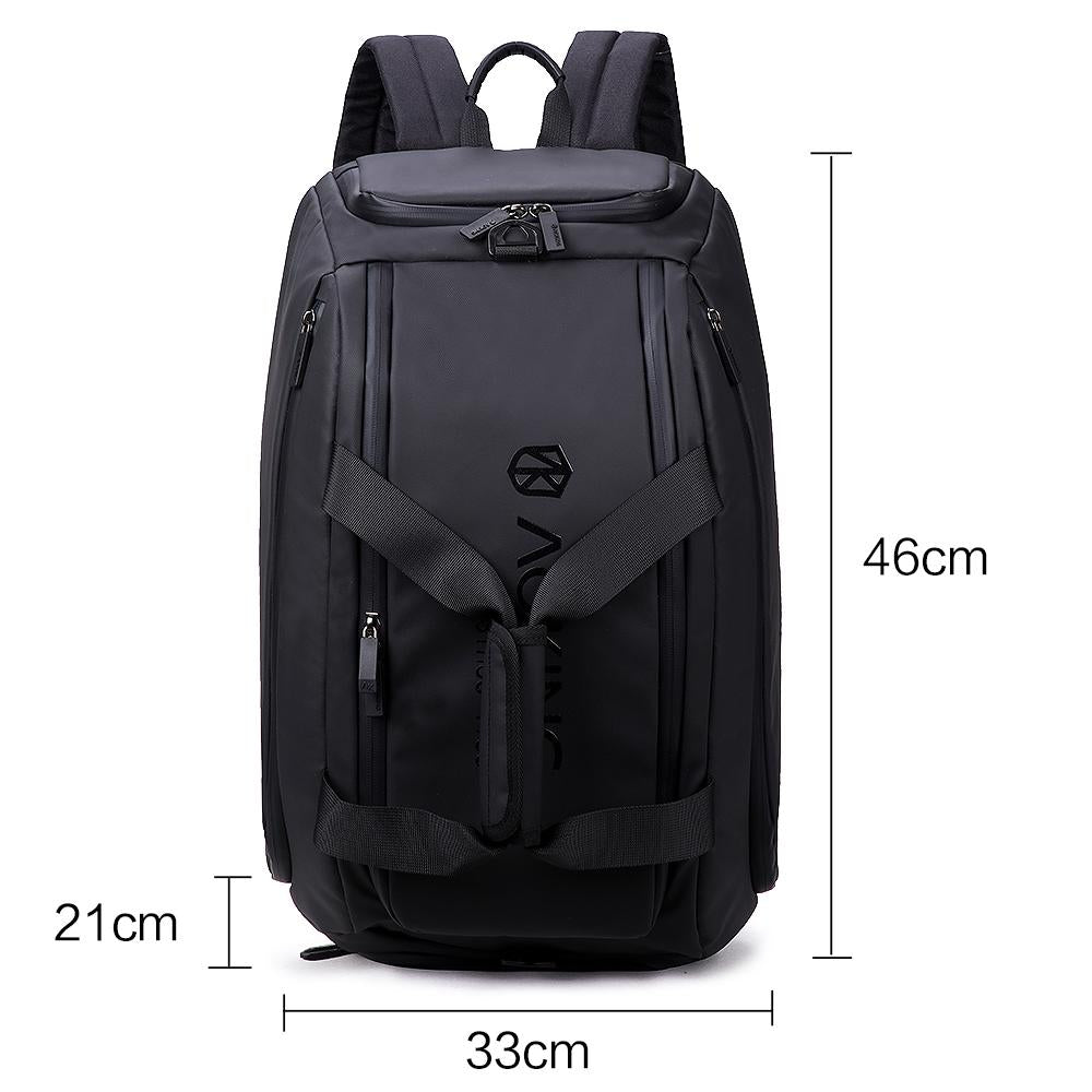 Aoking 32L Waterproof Travel Backpack With Shoes Compartment Multiple Duffel Bag Laptop bag SW89016