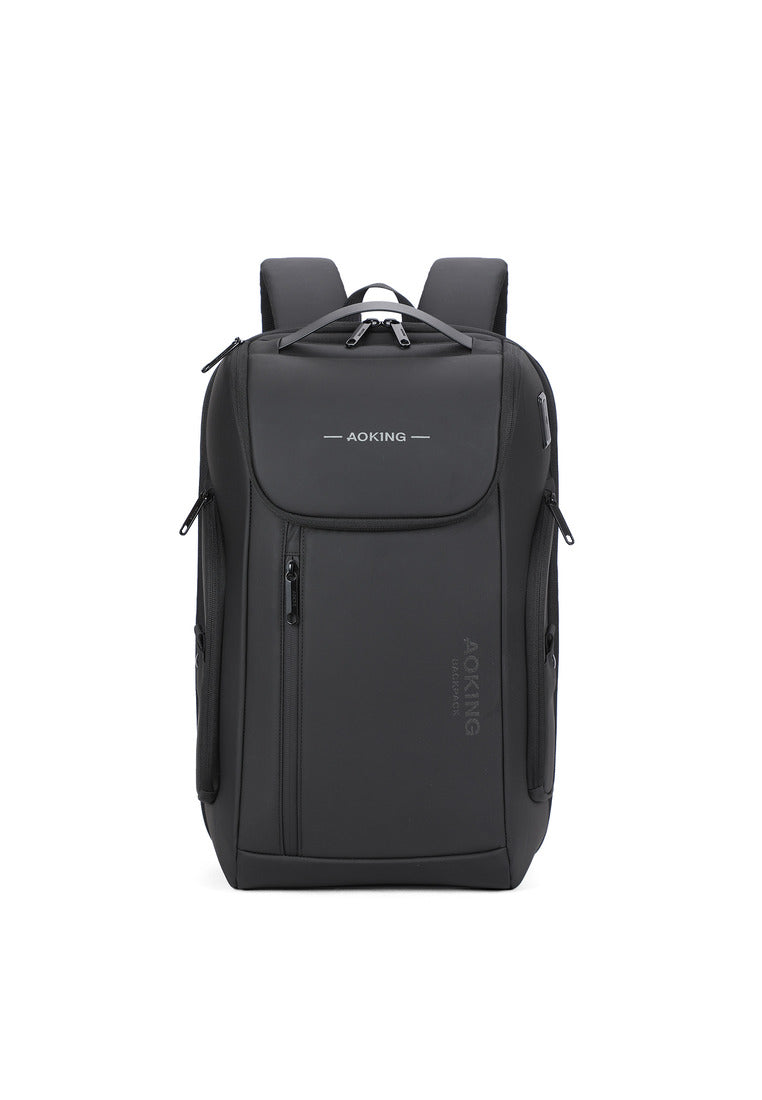 aoking backpack trolley travel bag AOKING Travel and Business 2-in-1 Backpack SN4008 Black – Aoking HK