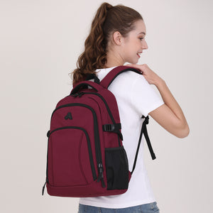 Aoking Travel Backpack XN2610 Wine Red