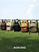 Load image into Gallery viewer, AOKING 休閒輕便背包 XN58416 黑色
