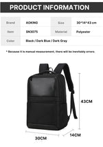 Load image into Gallery viewer, Aoking Business Laptop Backpack SN3075 Black

