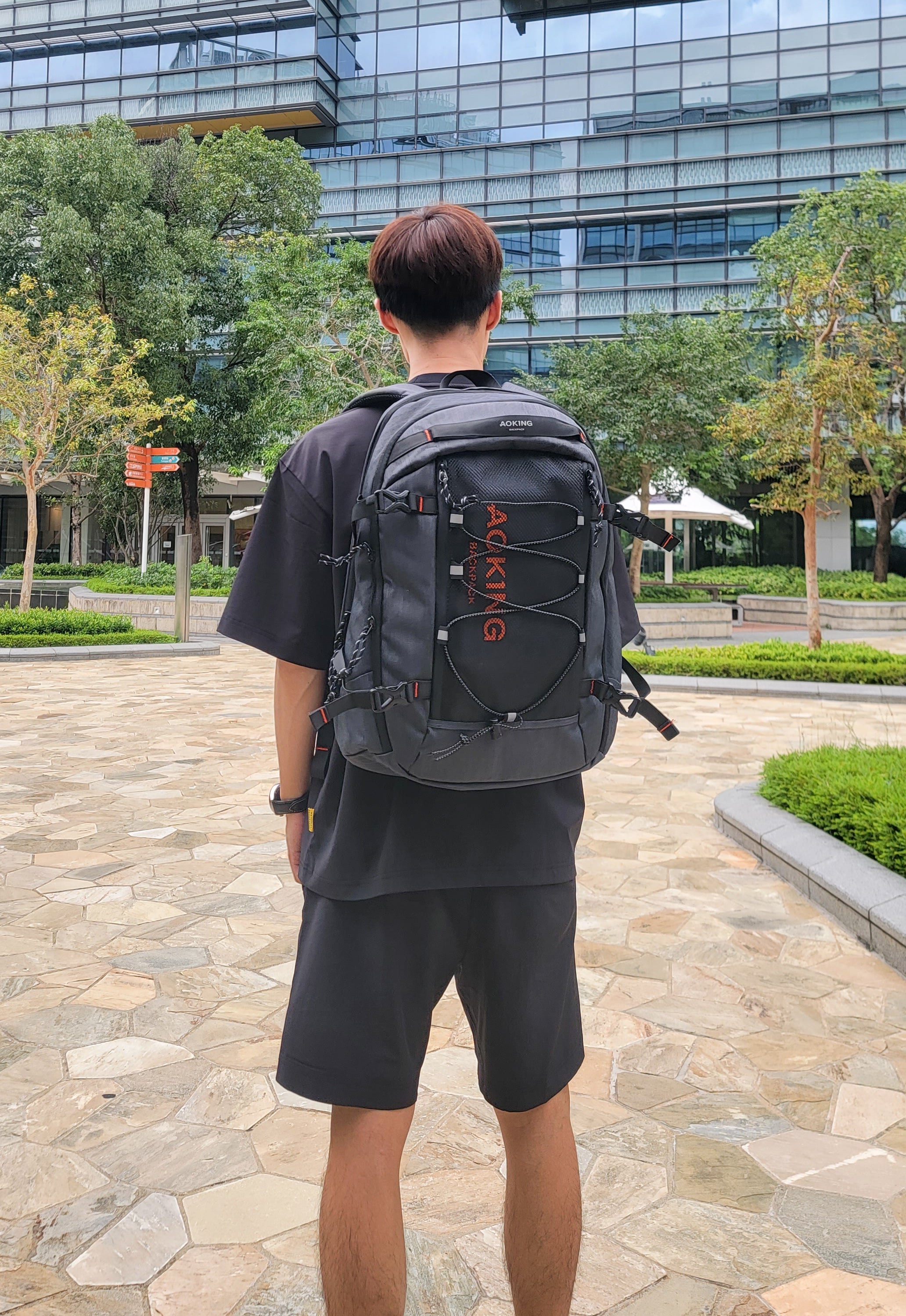 Travel business Sports backpack SN2800 Grey