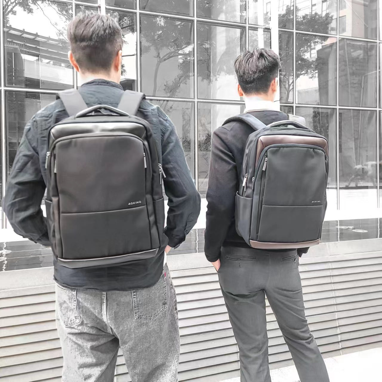 Aoking Aoking Business Laptop Backpack SN2119 Navy – Aoking HK