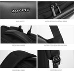 Load image into Gallery viewer, Aoking Business Laptop Backpack SN2283 Black
