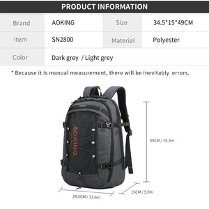 Travel business Sports backpack SN2800 Grey