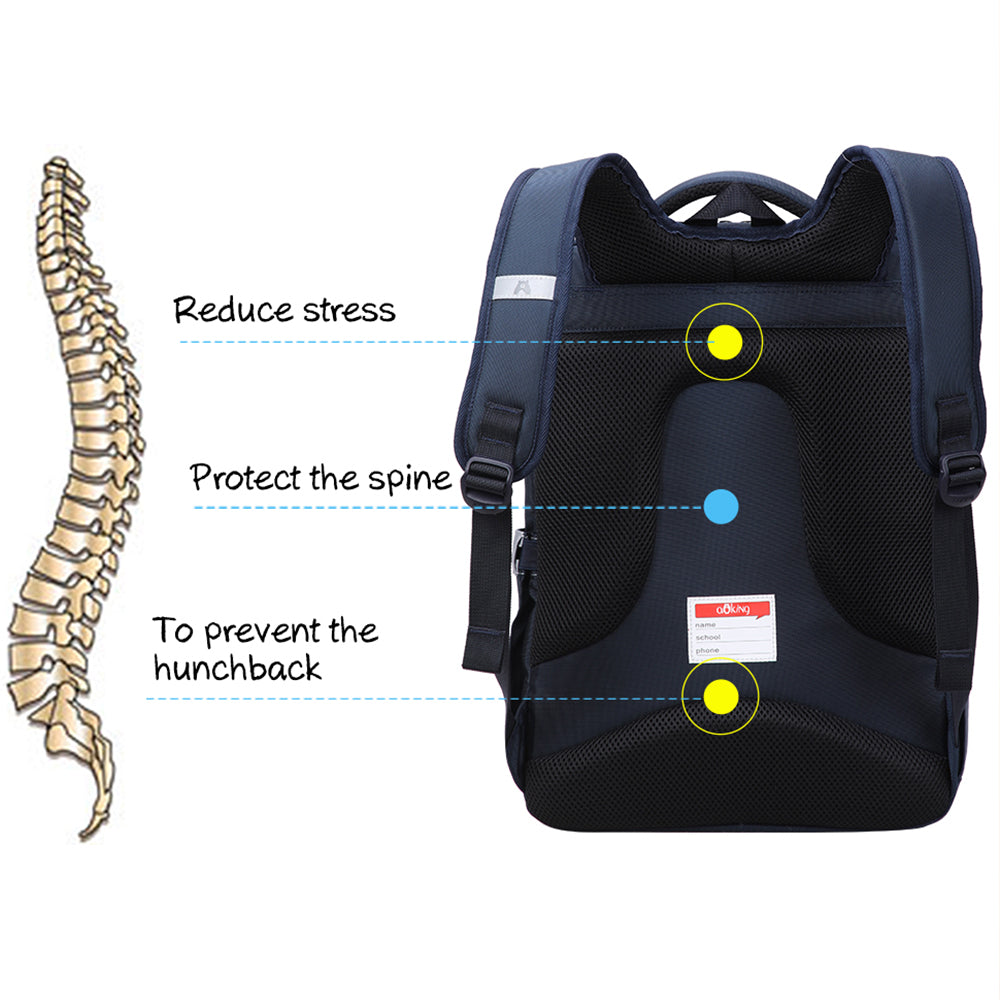 Aoking spine protection backpack specially designed for students under 140cm in height - B8772